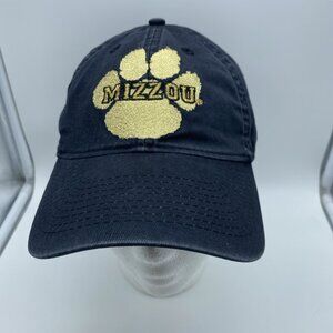 Missouri Tigers Black Cap Hat Strap-back Men's Mizzou Legacy NCAA